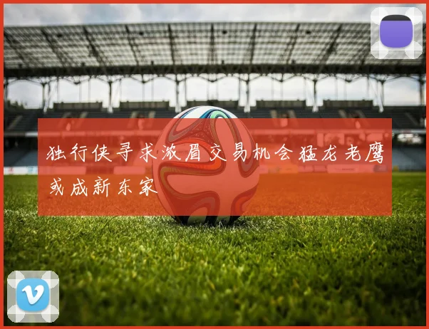 独行侠寻求浓眉交易机会猛龙老鹰或成新东家